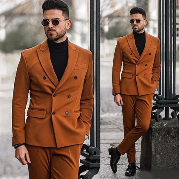 2020 new brown beach wedding tuxedos fashion mens suits peaked lapel slim fit business prom party blazer coat(jacket+pants, Black;gray
2020 new brown beach wedding tuxedos fashion mens suits peaked lapel slim fit business prom party blazer coat(jacket+pants, Black;gray