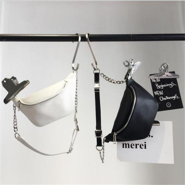 waist bags ourciao fashion small pack pu leather chest bag belt women shoulder white black chain triangle money purse d368
waist bags ourciao fashion small pack pu leather chest bag belt women shoulder white black chain triangle money purse d368
