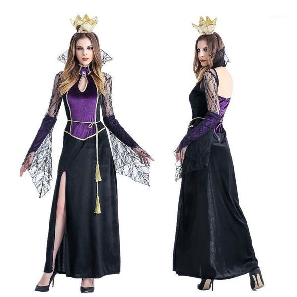 deluxe womens royal queen elite costume women halloween vampire costumes party long dress fairy tale costumes1, Silver
deluxe womens royal queen elite costume women halloween vampire costumes party long dress fairy tale costumes1, Silver
