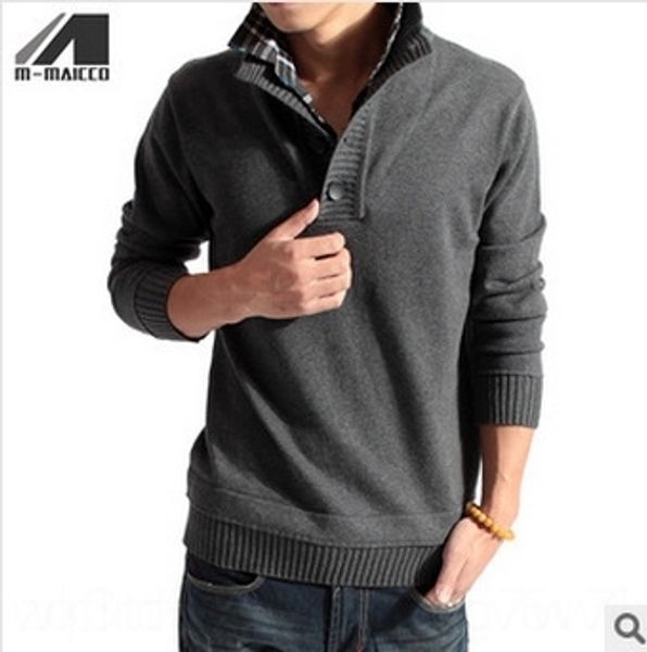 bp0ak meibang pullover style thickened autumn and winter pullover collar fake two piece sweater stand collar men's korean sweater shirt, Blue
bp0ak meibang pullover style thickened autumn and winter pullover collar fake two piece sweater stand collar men's korean sweater shirt, Blue