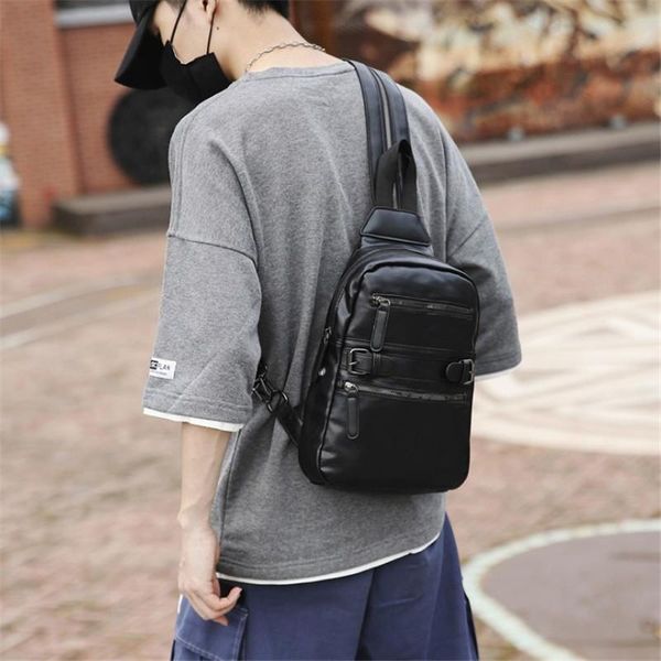 waist bags men single shoulder messenger bag pu leather waterproof high capacity chest sling travel crossbody p1206
waist bags men single shoulder messenger bag pu leather waterproof high capacity chest sling travel crossbody p1206
