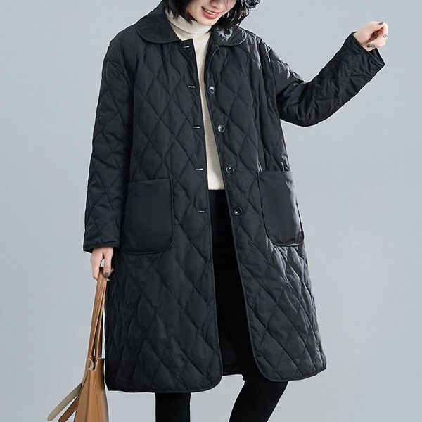 women's jackets fairy natural 2021 spring autumn ladies black casual clothes full sleeve pockets button cotton linen women long, Black;brown
women's jackets fairy natural 2021 spring autumn ladies black casual clothes full sleeve pockets button cotton linen women long, Black;brown