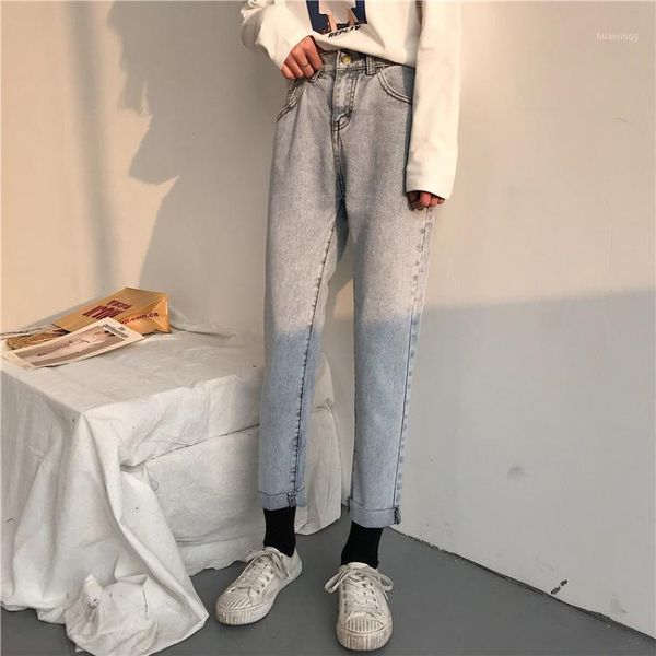 casual straight jean pants women cotton high waisted jeans vintage+ harajuku denim pants1, Blue
casual straight jean pants women cotton high waisted jeans vintage+ harajuku denim pants1, Blue