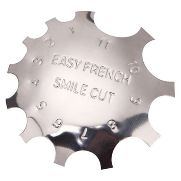 nail art kits styling shape french trimmer forms professional smile stainless steel manicure cutter line edge stencil tool clipper
nail art kits styling shape french trimmer forms professional smile stainless steel manicure cutter line edge stencil tool clipper