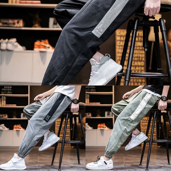 work clothes casual men's korean fashion brand legged pants loose autumn work wear casual pants in 2020 xra07, Blue
work clothes casual men's korean fashion brand legged pants loose autumn work wear casual pants in 2020 xra07, Blue