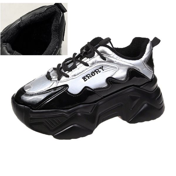 2021 the new high-end thick winter fashion platform vulcanized dwaterproof women's shoes water rents up to lnxf, Black
2021 the new high-end thick winter fashion platform vulcanized dwaterproof women's shoes water rents up to lnxf, Black