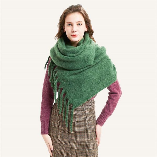 scarves 2021 fashion thicken lattice color tassel loop yarn big shawl bib scarf keep warm bandana foulard femme hijab women, Blue;gray
scarves 2021 fashion thicken lattice color tassel loop yarn big shawl bib scarf keep warm bandana foulard femme hijab women, Blue;gray