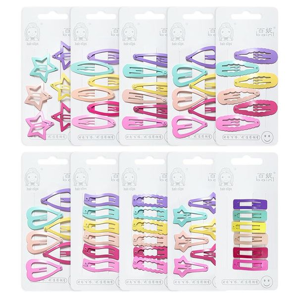 japan and south korea wind candy paint bb clip cute love five-pointed star children simple hairpin clip bangs accessories, Slivery;white
japan and south korea wind candy paint bb clip cute love five-pointed star children simple hairpin clip bangs accessories, Slivery;white