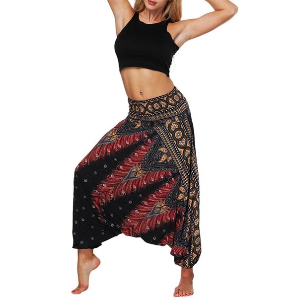 women harem pants ladies casual summer loose trousers female baggy aladdin boho print casual fashion jumpsuit cala feminina y200114, Black;white
women harem pants ladies casual summer loose trousers female baggy aladdin boho print casual fashion jumpsuit cala feminina y200114, Black;white