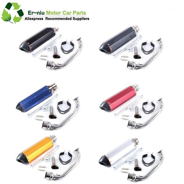 exhaust pipe scooter moped muffler for gy6 125 150 152qmi 157qmj 4 stroke engine with db-killer full system slip-on1
exhaust pipe scooter moped muffler for gy6 125 150 152qmi 157qmj 4 stroke engine with db-killer full system slip-on1