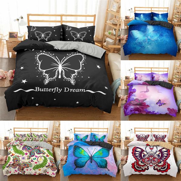 zeimon soft 3d bedding set beautiful butterfly printed animal home decor duvet cover with pillowcase
zeimon soft 3d bedding set beautiful butterfly printed animal home decor duvet cover with pillowcase
