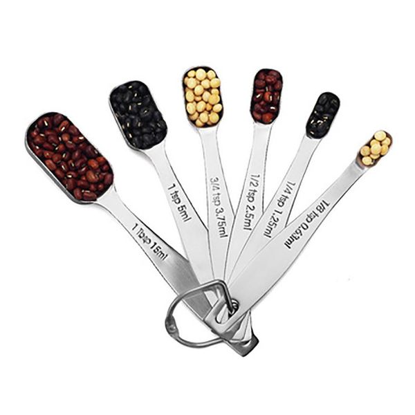 6pcs a set measuring spoon home kitchen multifunction dry and liquid stainless steel square scale measuring spoon 0.6l to 15ml wmtnci
6pcs a set measuring spoon home kitchen multifunction dry and liquid stainless steel square scale measuring spoon 0.6l to 15ml wmtnci