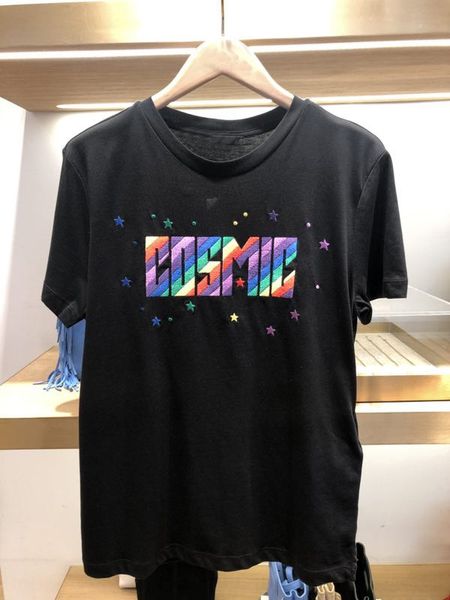 juoya dancer 19 aw19 embroidery t-shirt embroidery rainbow letter embroidered round neck short sleeve t-shirt 95086 sisiy, White
juoya dancer 19 aw19 embroidery t-shirt embroidery rainbow letter embroidered round neck short sleeve t-shirt 95086 sisiy, White