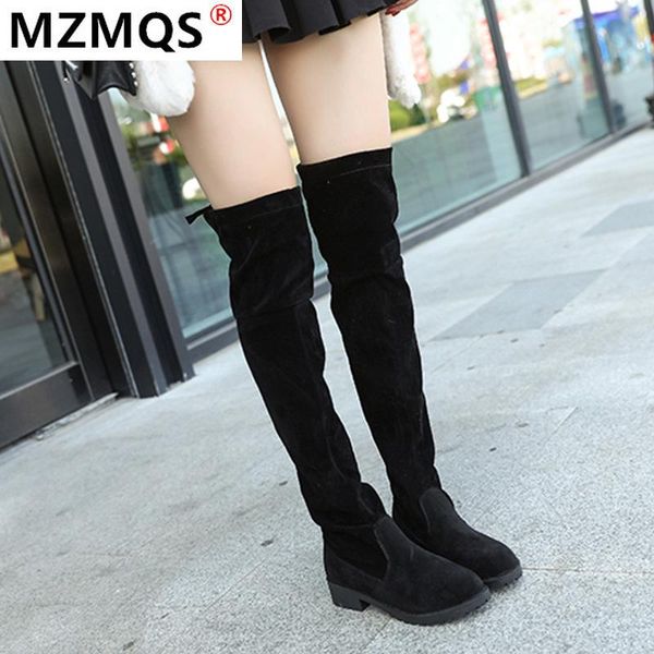 2020 winter new black suede women over the knee boots round toe lace up women warm shoes ladies thigh high flats boots
2020 winter new black suede women over the knee boots round toe lace up women warm shoes ladies thigh high flats boots