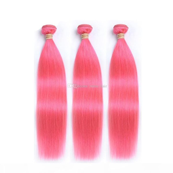 new arrive pink straight hair bundles 3pcs lot peruvian virgin unprocess silk straight pink human hair weft sew in double weft, Black;brown
new arrive pink straight hair bundles 3pcs lot peruvian virgin unprocess silk straight pink human hair weft sew in double weft, Black;brown