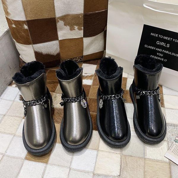 snow boots for women flat heel boots-women winter footwear shoes round toe plush luxury designer leather 2021 ankle ladies fur1, Black
snow boots for women flat heel boots-women winter footwear shoes round toe plush luxury designer leather 2021 ankle ladies fur1, Black