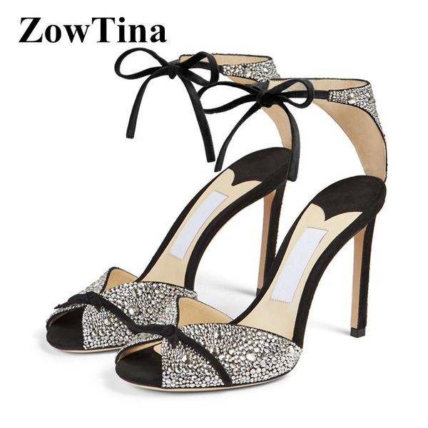 sandals 2021 women open toe white crystal gladiator bridal red wedding shoes thin high heels sandalias femmes stilettos, Black
sandals 2021 women open toe white crystal gladiator bridal red wedding shoes thin high heels sandalias femmes stilettos, Black