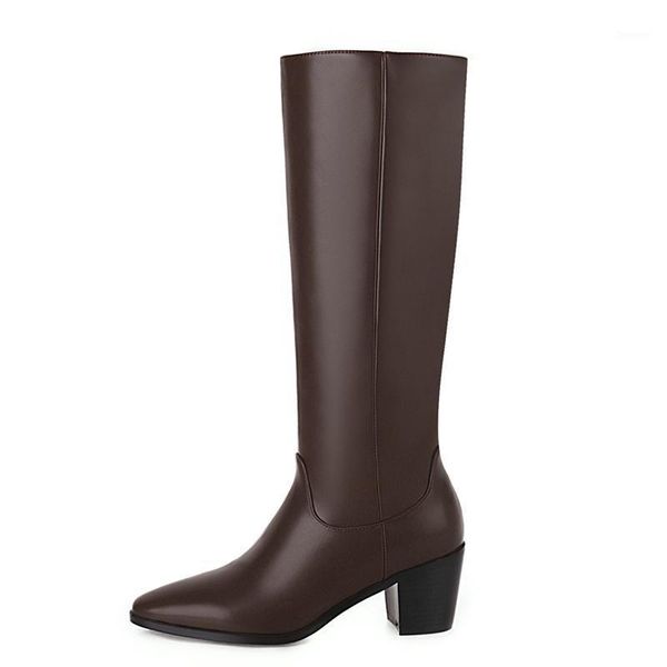 classic knee high boots women shoes new 2021 spring high boots for women pointed toe western black brown long ladies shoes1
classic knee high boots women shoes new 2021 spring high boots for women pointed toe western black brown long ladies shoes1