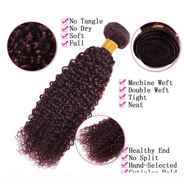 peruvian virgin hair with closure 99j kinky curly virgin hair with closure 3 bundles with lace clsoure, Black;brown
peruvian virgin hair with closure 99j kinky curly virgin hair with closure 3 bundles with lace clsoure, Black;brown