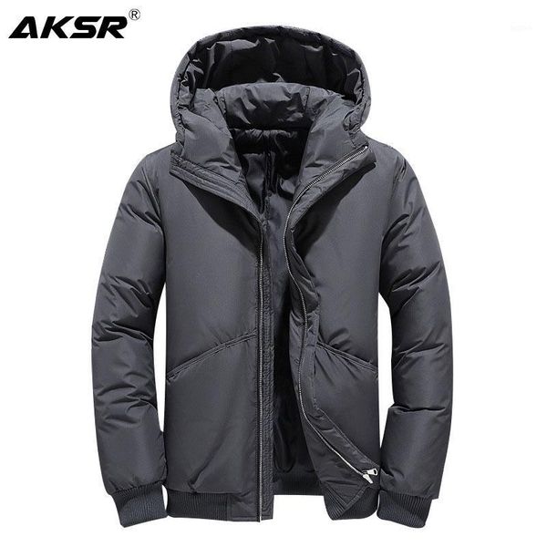 aksr men's winter down jacket coat large size thick warm hooded duck down puffy jacket male 2019 brand clothing doudoune homme1, Black
aksr men's winter down jacket coat large size thick warm hooded duck down puffy jacket male 2019 brand clothing doudoune homme1, Black