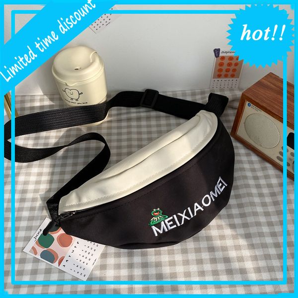 2020 popular new waist bag, women's trendy ins, casual broadband crossbody fashionable oxford cloth bag
2020 popular new waist bag, women's trendy ins, casual broadband crossbody fashionable oxford cloth bag
