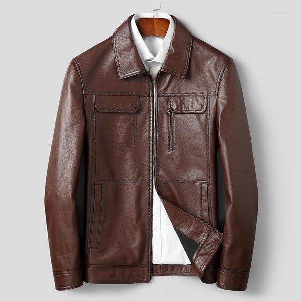 men's leather & faux men's first layer zipper placket decoration casual jacket coat a consignment1, Black
men's leather & faux men's first layer zipper placket decoration casual jacket coat a consignment1, Black