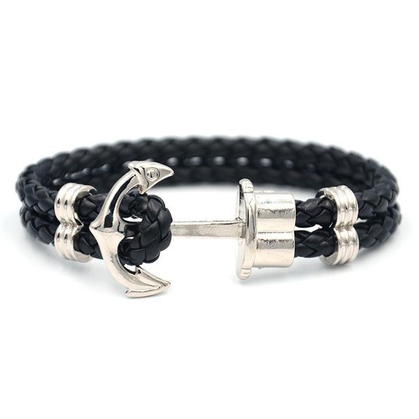 junwei men double-deck boat anchor weave chain leather bracelets black rope gold anchor ju qylvbz
junwei men double-deck boat anchor weave chain leather bracelets black rope gold anchor ju qylvbz