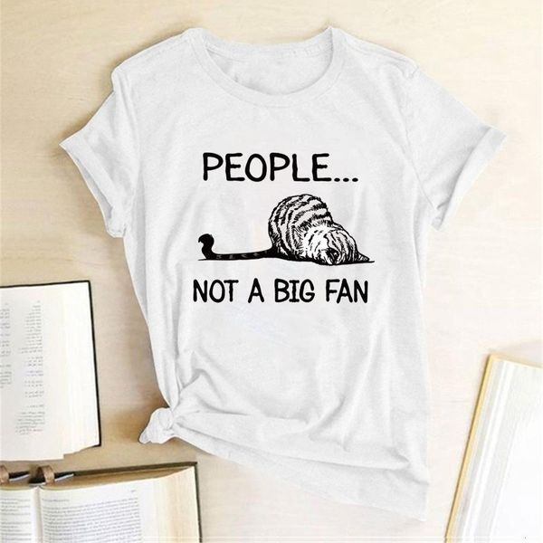 people not a big fan printed t-shirts women summer 2020 graphic tee casual woman tshirts fashion crew neck harajuku feminist, White
people not a big fan printed t-shirts women summer 2020 graphic tee casual woman tshirts fashion crew neck harajuku feminist, White