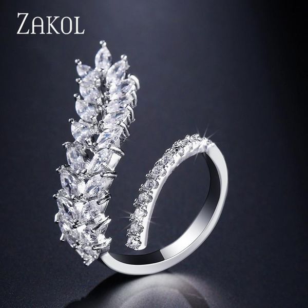 cluster rings zakol fashion zircon wedding clear zirconia adjustable ring for women girl vintage leaf jewelry fsrp239, Golden;silver
cluster rings zakol fashion zircon wedding clear zirconia adjustable ring for women girl vintage leaf jewelry fsrp239, Golden;silver