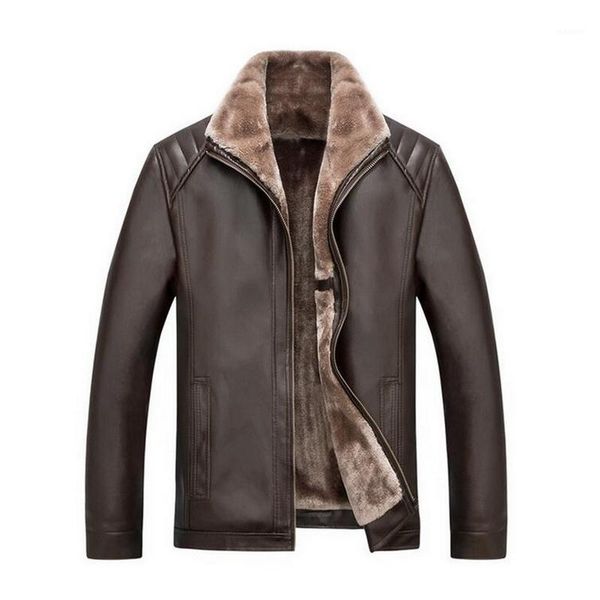 2019 design motorcycle bomber leather jacket men leather jacket fleece lined motorcycle bomber faux coats male outerwear1, Black
2019 design motorcycle bomber leather jacket men leather jacket fleece lined motorcycle bomber faux coats male outerwear1, Black