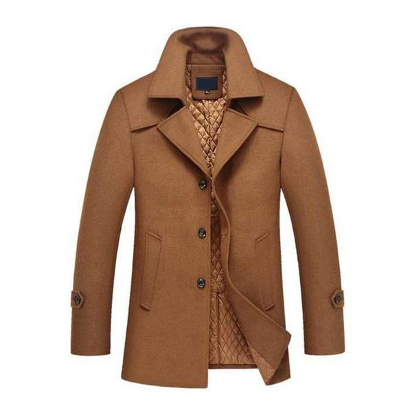 2020 men winter coats warm long sleeve jackets single button slim outerwear gentle lapel neck coats, Black
2020 men winter coats warm long sleeve jackets single button slim outerwear gentle lapel neck coats, Black