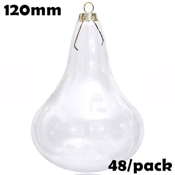 party decoration diy paintable clear christmas ornament 120mm glass gourd, 48/pack1
party decoration diy paintable clear christmas ornament 120mm glass gourd, 48/pack1
