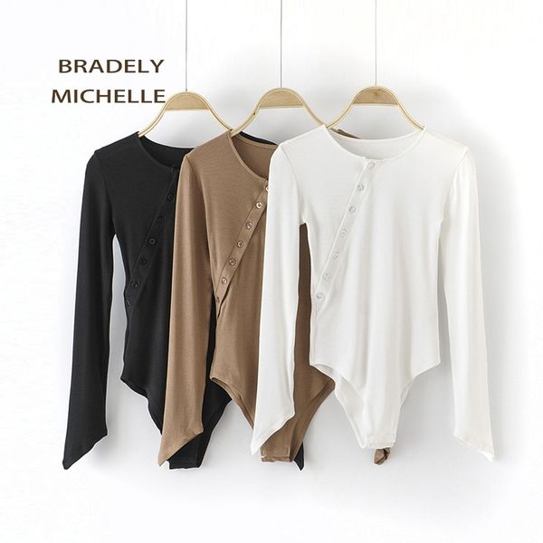 bradely michelle long sleeve slim bodysuits women single buckle club outwear jumpsuits for women ladies y200904, Black;white
bradely michelle long sleeve slim bodysuits women single buckle club outwear jumpsuits for women ladies y200904, Black;white