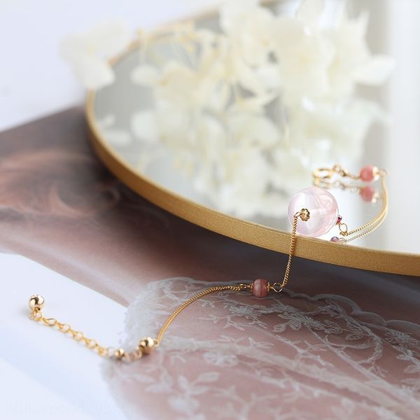 7lgkd mrswang's natural crystal pink crystal braceletsimple bracelet crystaljewelry crystaland red small designsouth jewelry accessorie, Golden;silver
7lgkd mrswang's natural crystal pink crystal braceletsimple bracelet crystaljewelry crystaland red small designsouth jewelry accessorie, Golden;silver