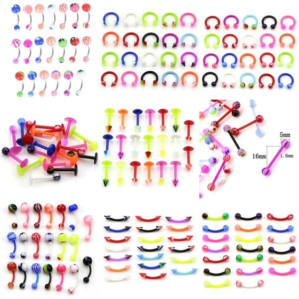 20pcs colorful flexible mix color sile belly piercing navel bar navelpiercing piercing nombril stud earring q bbytus, Silver
20pcs colorful flexible mix color sile belly piercing navel bar navelpiercing piercing nombril stud earring q bbytus, Silver