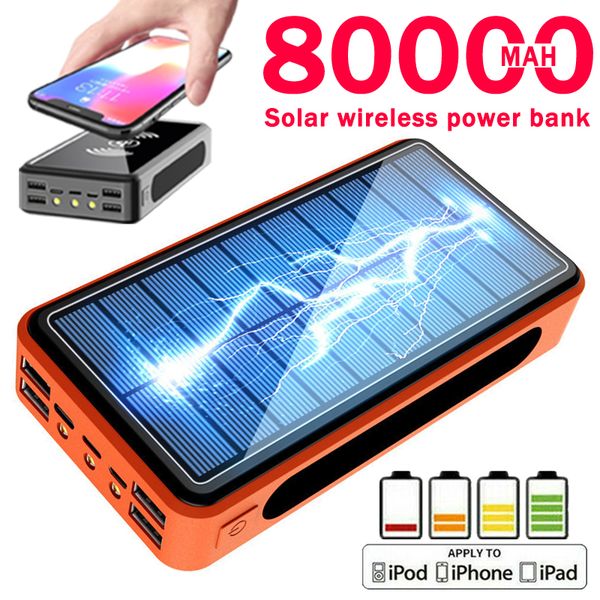 80000mah solar wireless power bank phone charging outdoor travel emergency charger portable powerbank for xiaomi samsung iphone free
80000mah solar wireless power bank phone charging outdoor travel emergency charger portable powerbank for xiaomi samsung iphone free
