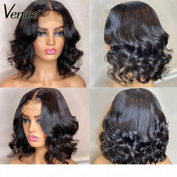 venice hair loose wave wig 13x6 short lace front human hair wigs pre plucked bob lace front wigs for black women brazilian remy, Black;brown
venice hair loose wave wig 13x6 short lace front human hair wigs pre plucked bob lace front wigs for black women brazilian remy, Black;brown