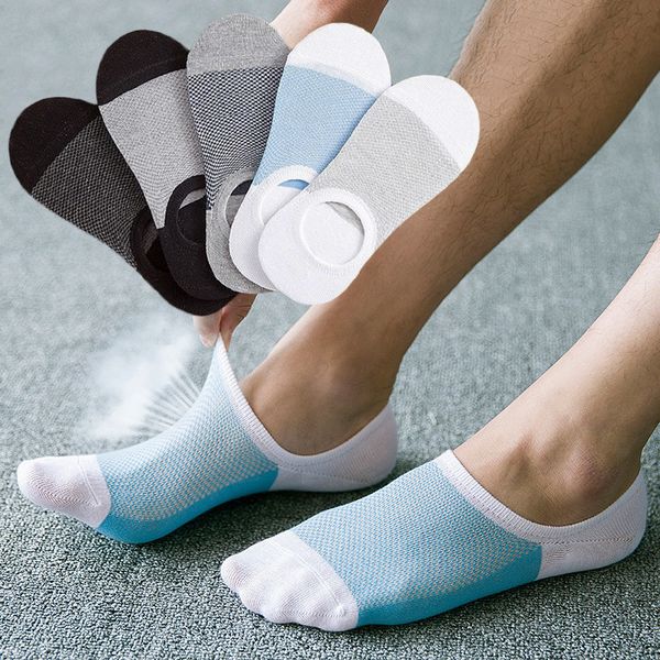 1pair fashion mesh ankle bamboo fibre non-slip sile boat men's cotton breathable comfortable socks wholesale, Black
1pair fashion mesh ankle bamboo fibre non-slip sile boat men's cotton breathable comfortable socks wholesale, Black