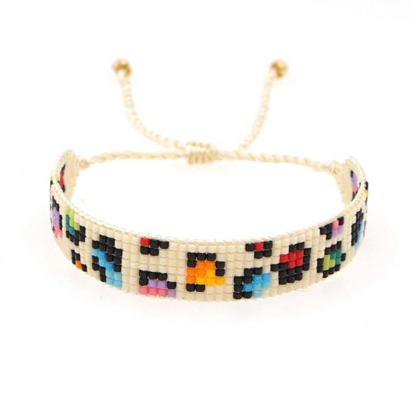 charm bracelets go2boho leopard bracelet for girl gift women jewelry 2021 handmade miyuki pulsera bohemian jewellery friendship cuff, Golden;silver
charm bracelets go2boho leopard bracelet for girl gift women jewelry 2021 handmade miyuki pulsera bohemian jewellery friendship cuff, Golden;silver