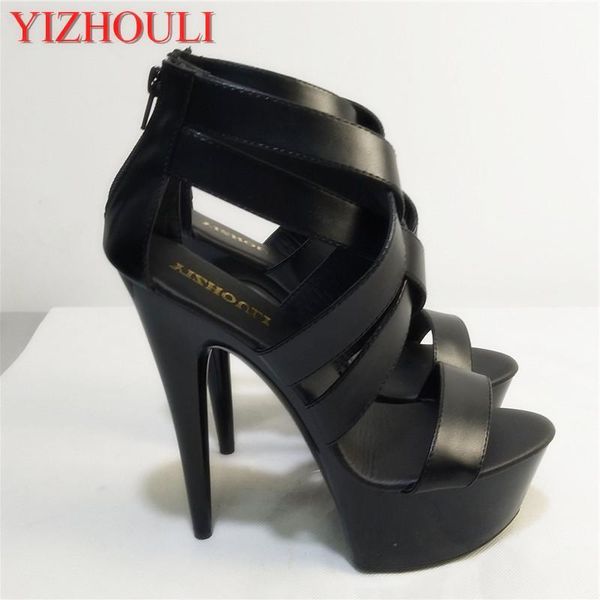 plus big size cutout shoes 15cm ultra high heels 6 inch fashion sandals punk gladiator shoe1, Black
plus big size cutout shoes 15cm ultra high heels 6 inch fashion sandals punk gladiator shoe1, Black