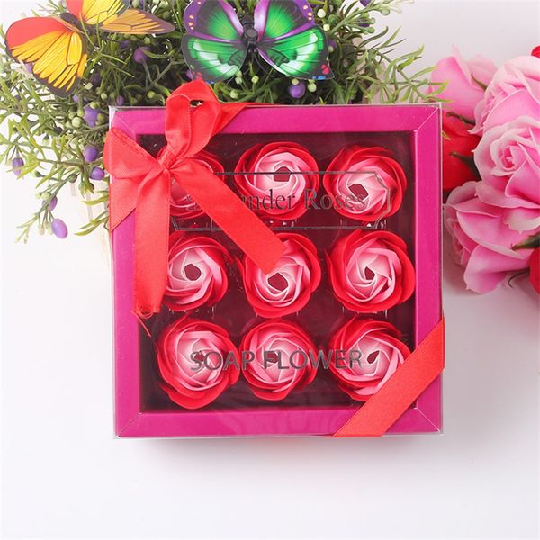 creative soap rose box artificial rose petal soap gift box valentine day wedding engagement birthday rose soap box 9 pcs/boxs 206 g2
creative soap rose box artificial rose petal soap gift box valentine day wedding engagement birthday rose soap box 9 pcs/boxs 206 g2