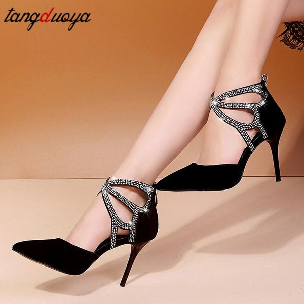 2020 high heels shoes women brand design high heels night club rhinestone women pumps party wedding shoes, Black
2020 high heels shoes women brand design high heels night club rhinestone women pumps party wedding shoes, Black
