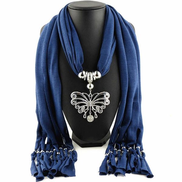 runmeifa wholesale trendy pendants necklaces scarf solid color alloy acrylic animal pendant scarf accessory scarf wmtwzd, Blue;gray 
runmeifa wholesale trendy pendants necklaces scarf solid color alloy acrylic animal pendant scarf accessory scarf wmtwzd, Blue;gray