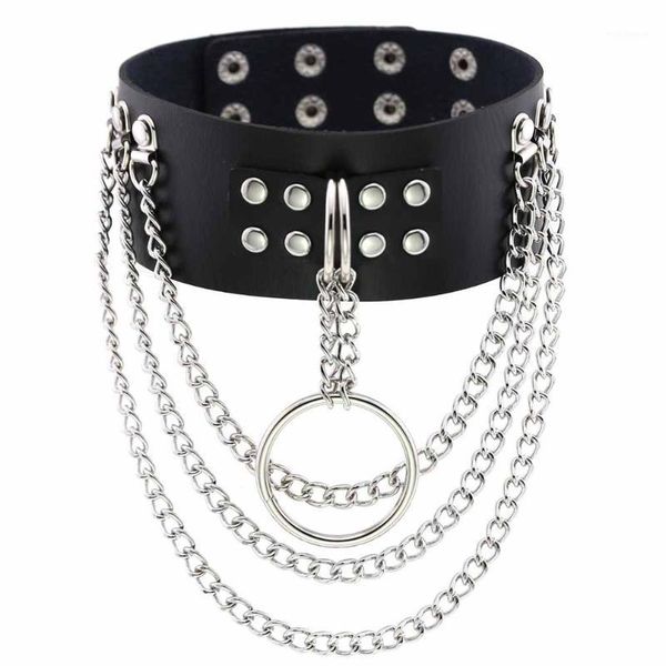 fashion gothic punk necklace choker collar goth silver color chain pendant necklace women leather emo kawaii witch rave jewelry1, Golden;silver
fashion gothic punk necklace choker collar goth silver color chain pendant necklace women leather emo kawaii witch rave jewelry1, Golden;silver