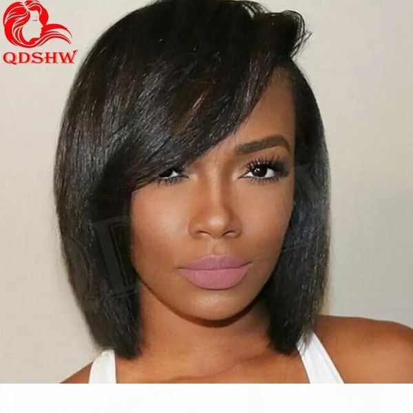 peruvian human hair bob wigs side bangs glueless virgin short hairstyles lace front human hair bob wigs bangs for black women, Black;brown
peruvian human hair bob wigs side bangs glueless virgin short hairstyles lace front human hair bob wigs bangs for black women, Black;brown