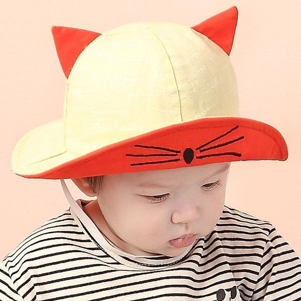 wide brim baby sun hat cotton kids bucket cap summer beach girls travel outdoor new fashion cute casual sun hats1, Yellow
wide brim baby sun hat cotton kids bucket cap summer beach girls travel outdoor new fashion cute casual sun hats1, Yellow