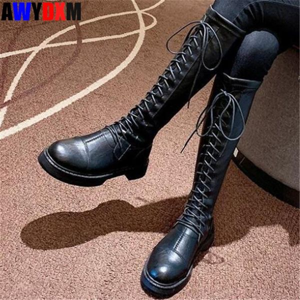 luxury women knee boots lace up platform ladies pu leather shoes woman autumn winter fashion casual female footwear designer new, Black
luxury women knee boots lace up platform ladies pu leather shoes woman autumn winter fashion casual female footwear designer new, Black