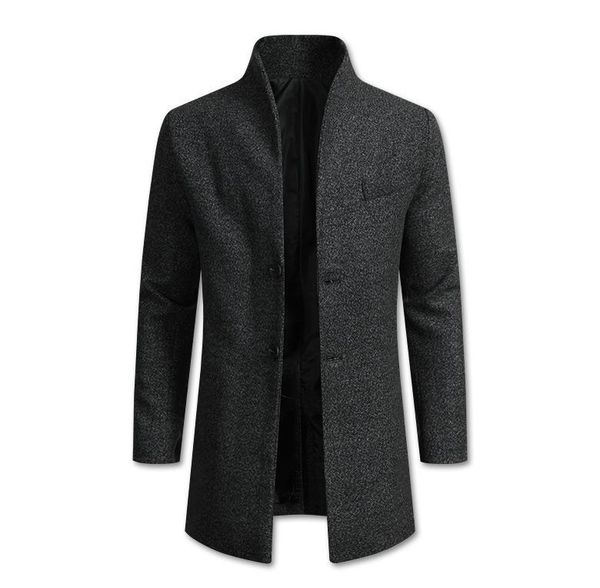 2020 autumn and winter new products woolen men's coat ozhouzhan coarse woolen coat cloth korean-style suit who, Black
2020 autumn and winter new products woolen men's coat ozhouzhan coarse woolen coat cloth korean-style suit who, Black