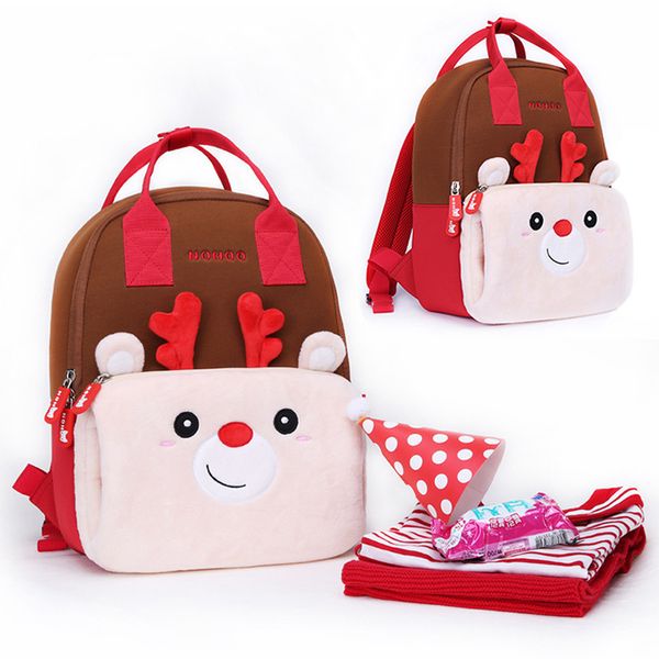 2019 new christmas elk school bags for children cute animals design kindergarten kids school backpacks for boys girls gift y0125
2019 new christmas elk school bags for children cute animals design kindergarten kids school backpacks for boys girls gift y0125
