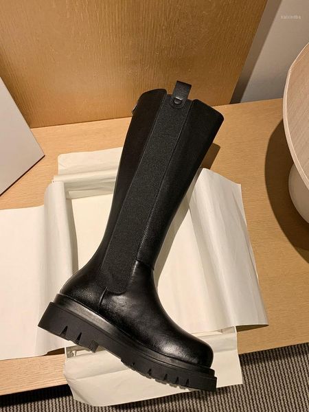 boots eshtonshero winter shoes woman leather elastic band knee high slip on flat heel round toe platform riding size 3-91, Black
boots eshtonshero winter shoes woman leather elastic band knee high slip on flat heel round toe platform riding size 3-91, Black